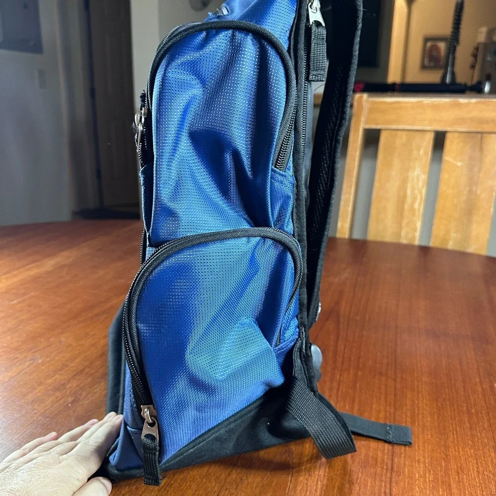 OGIO Audio Pocket Built-in‎ Blue Back Pack 20x16x8 Laptop Backpack School Hike